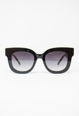 Priv Luxor Round Eye Sunglasses - Jet Black