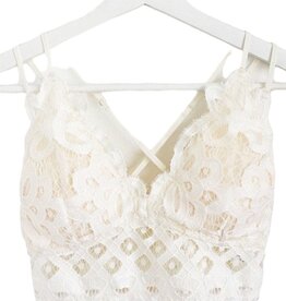 Miss Bliss Anemone Scalloped Lace Bralette