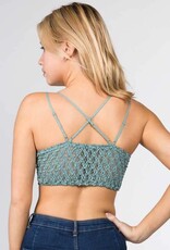 Miss Bliss Lace Bralette- Off White