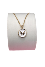 Miss Bliss Annabella Butterfly Pendant Necklace