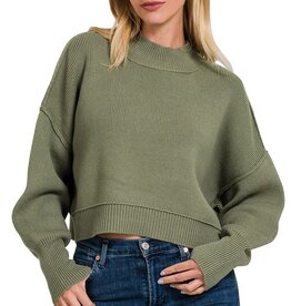 Miss Bliss Oversized Cropped Knit