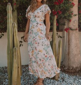 Miss Bliss Sonoran Floral Maxi Dress