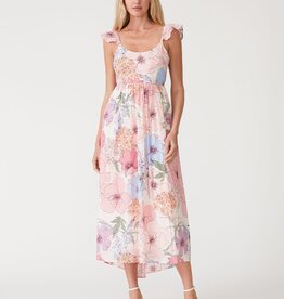 Miss Bliss Daytime Floral Scoop Maxi Dress