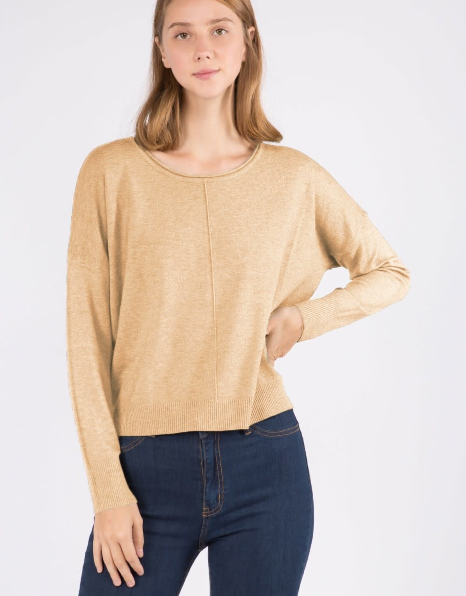 Miss Bliss Dreamers Round Neck Pullover