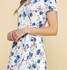Miss Bliss *Back In Stock* Blossoming Wrap Dress