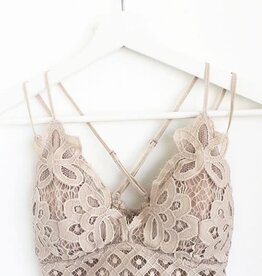 Miss Bliss RESTOCKED Crochet Lace Bralette