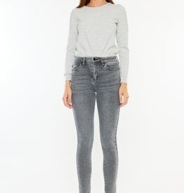 Miss Bliss Nicole Grey Super Skinny Jean
