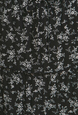 Miss Bliss LT Floral Printed Maxi Skirt-Black