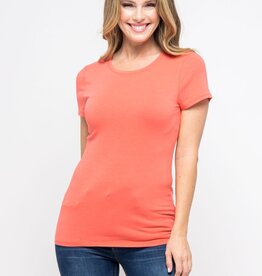 Miss Bliss Fit Basic Crew Neck-5 Colours