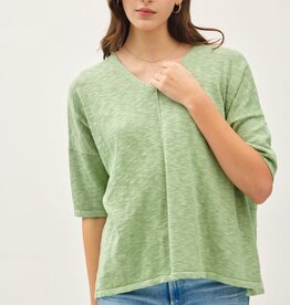 Miss Bliss Apple Mint Centre Sem Tee