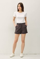 Miss Bliss BC Soft Touch Tencel Ease Shorts-Charcoal