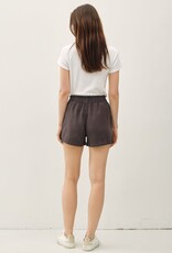 Miss Bliss BC Soft Touch Tencel Ease Shorts-Charcoal
