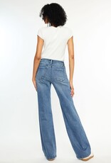 Miss Bliss KanCan High Rise Comfort 90’s Flare Jeans-Med Wash