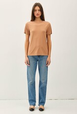 Miss Bliss BC Bamboo/modal Basic Round Neck T Shirt-Cork