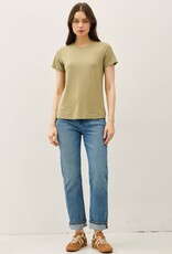 Miss Bliss BC Bamboo/modal Basic Round Neck T Shirt-Fern
