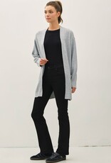 Miss Bliss BC Ultra Soft, Cozy Longsleeve Open Cardigan-H.Grey