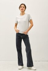 Miss Bliss BC Bamboo/modal Basic Round Neck T Shirt-H Grey