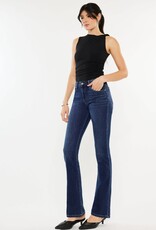 Miss Bliss KC High Rise Bootcut Jeans-Dark Wash