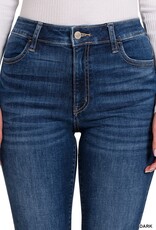 Miss Bliss Zen High Waist Skinny Jegging Jeans-Dark Denim