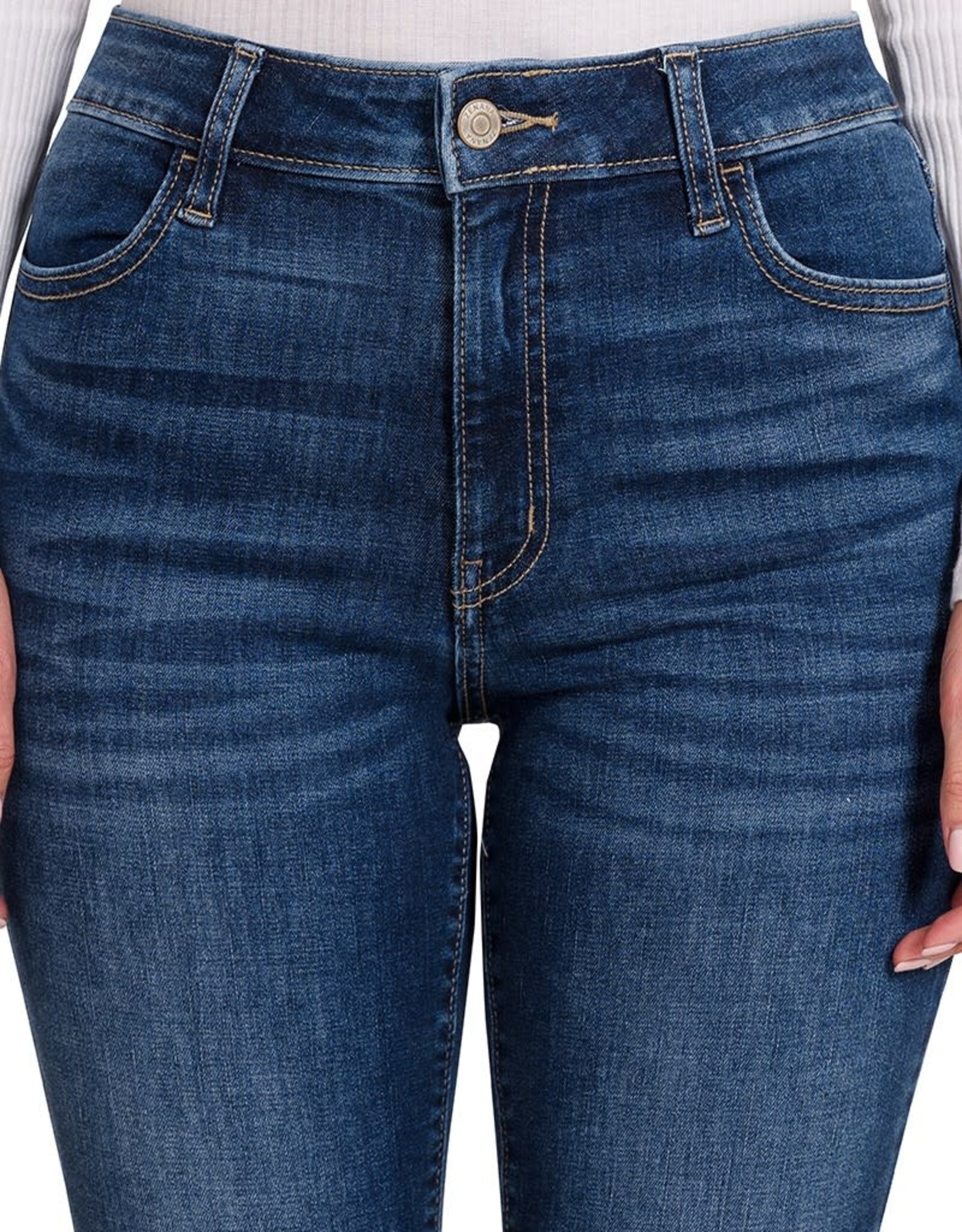 Miss Bliss Zen High Waist Skinny Jegging Jeans-Dark Denim