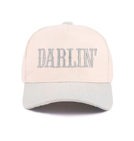 Miss Bliss Zen Darlin' Two-tone Canvas Cotton Cap-