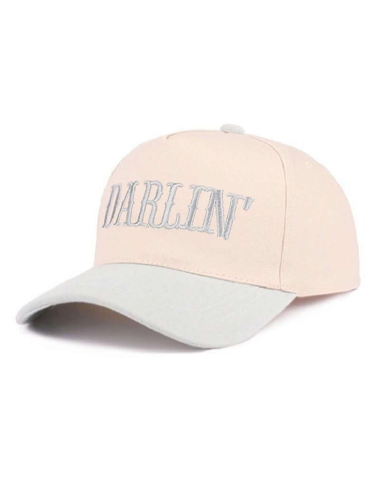 Miss Bliss Zen Darlin' Two-tone Canvas Cotton Cap-