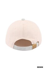Miss Bliss Zen Darlin' Two-tone Canvas Cotton Cap-