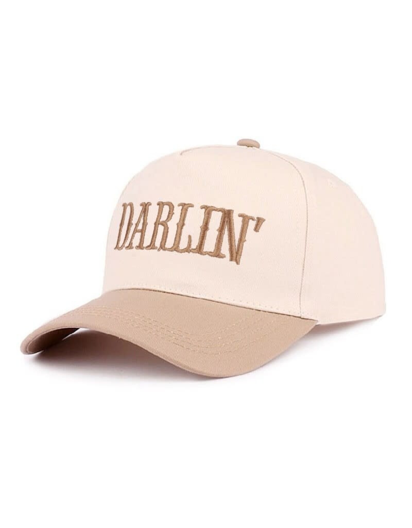 Miss Bliss Zen Darlin' Two-tone Canvas Cotton Cap-