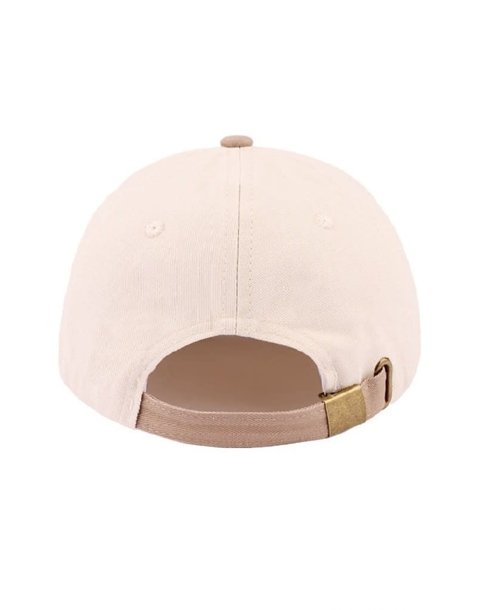 Miss Bliss Zen Darlin' Two-tone Canvas Cotton Cap-