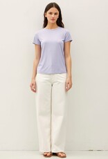 Miss Bliss BC Bamboo/Modal Basic Ro Nck T Shirt-Lt Peri W