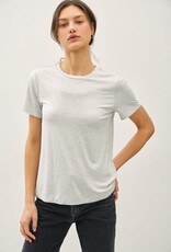 Miss Bliss BC Bamboo/Modal Basic Ro Nck T Shirt-H Grey
