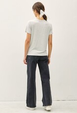 Miss Bliss BC Bamboo/Modal Basic Ro Nck T Shirt-H Grey
