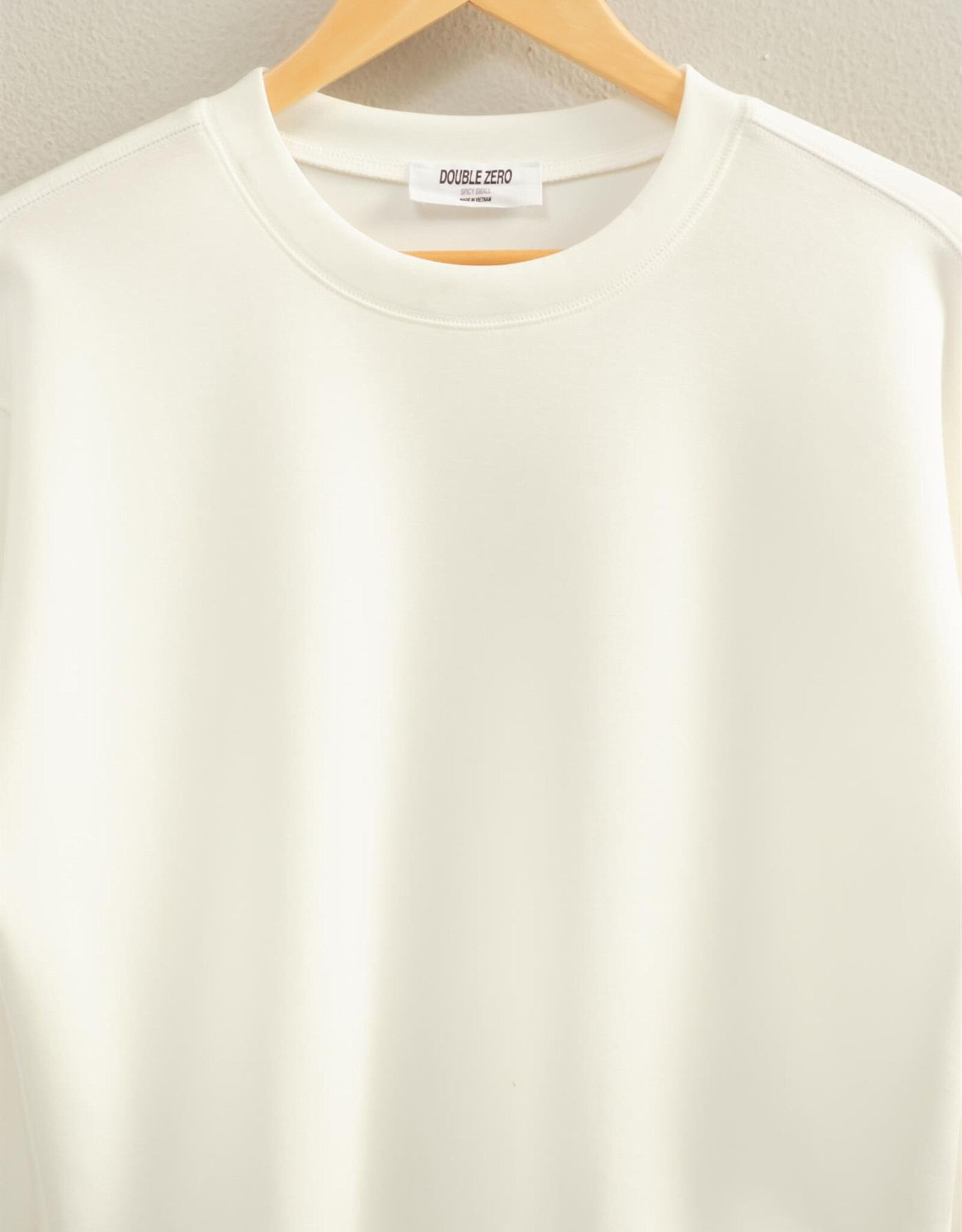 Miss Bliss HYFVE Crew Neck Sweatshirt-White