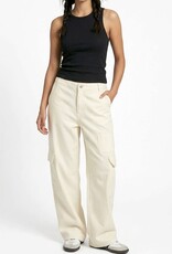 Miss Bliss Hyfve Elastic Waist Wide-leg Cargo Pants