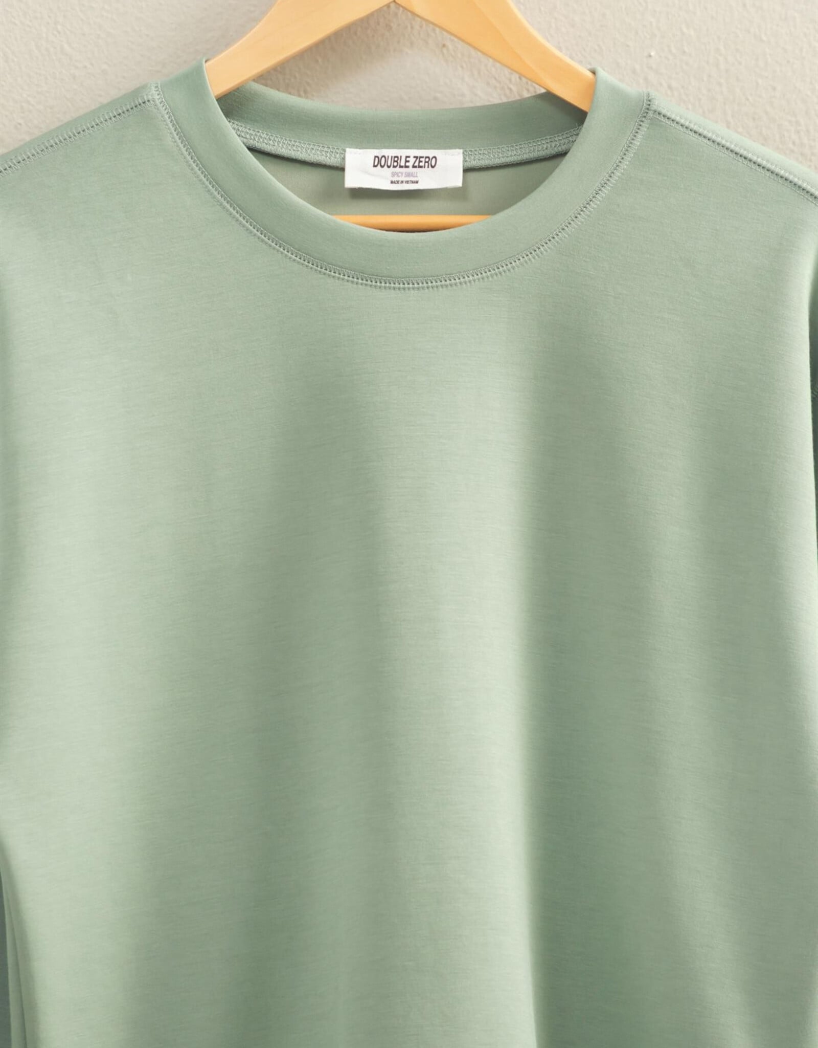 Miss Bliss HYFVE Crew Neck Sweatshirt-Sage