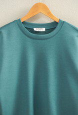 Miss Bliss HYFVE Crew Neck Sweatshirt-Dark Teal