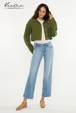 Miss Bliss Kancan Lost Mid Rise True Straight-