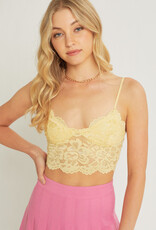 Miss Bliss LT Floral Lace Scoop Neck Bralette