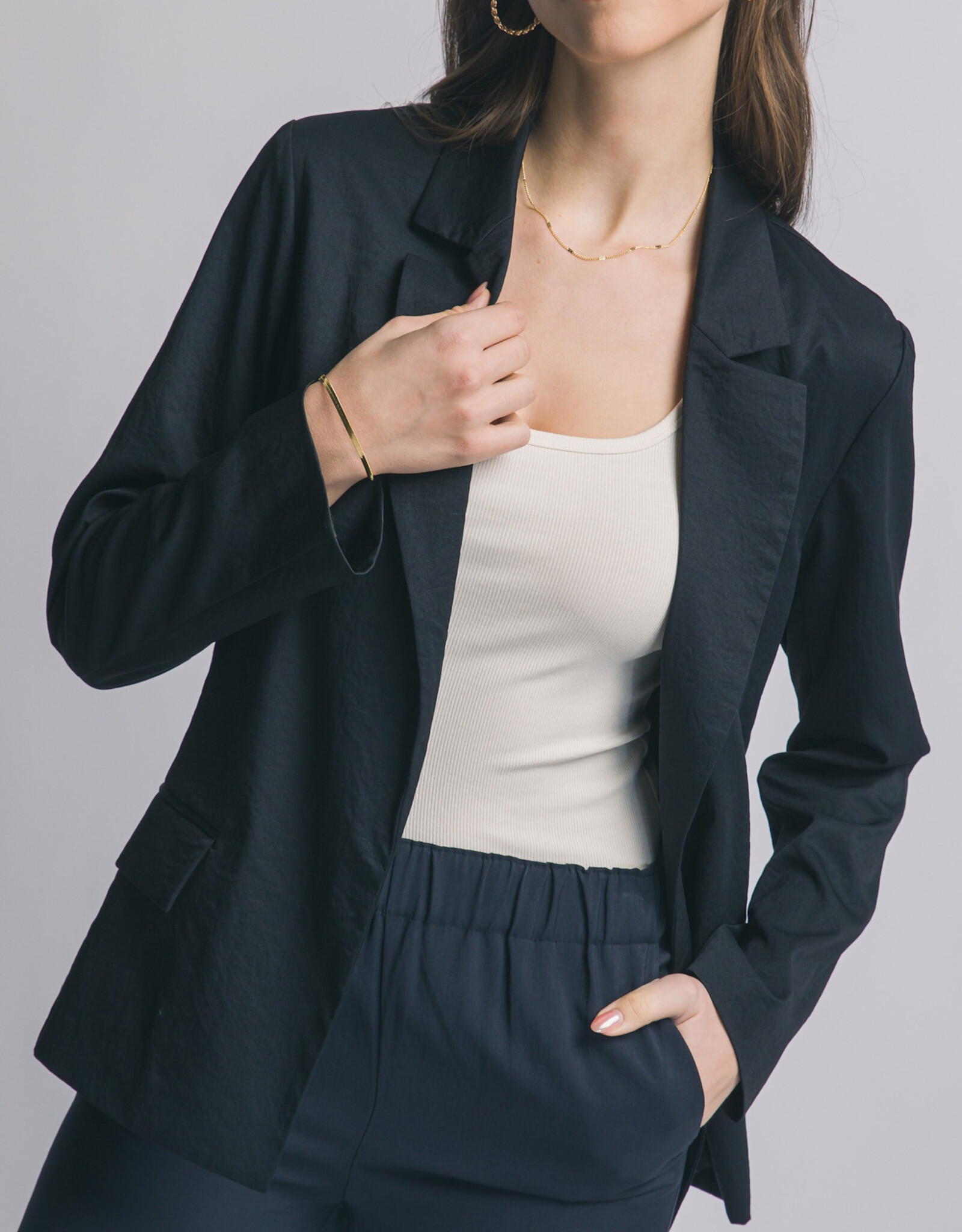 Miss Bliss Open Blazer