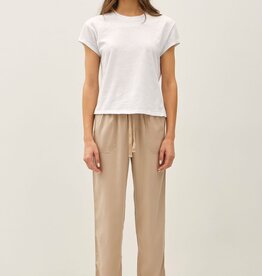 Miss Bliss BC Lara Tencel Ankle Pants- Sand