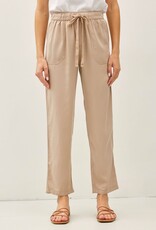 Miss Bliss BC Lara Tencel Ankle Pants- Sand