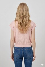 Miss Bliss Dream Chic Cropped Cardigan-H. Soft Peach
