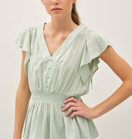 Miss Bliss Samantha Baby Doll Top-Mint