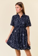 Miss Bliss Ayla Mini Dress-Black