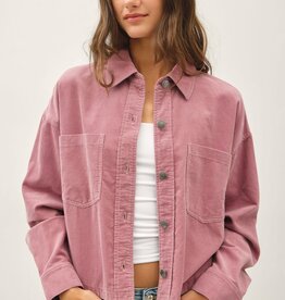 Miss Bliss September Corduroy- Mauve