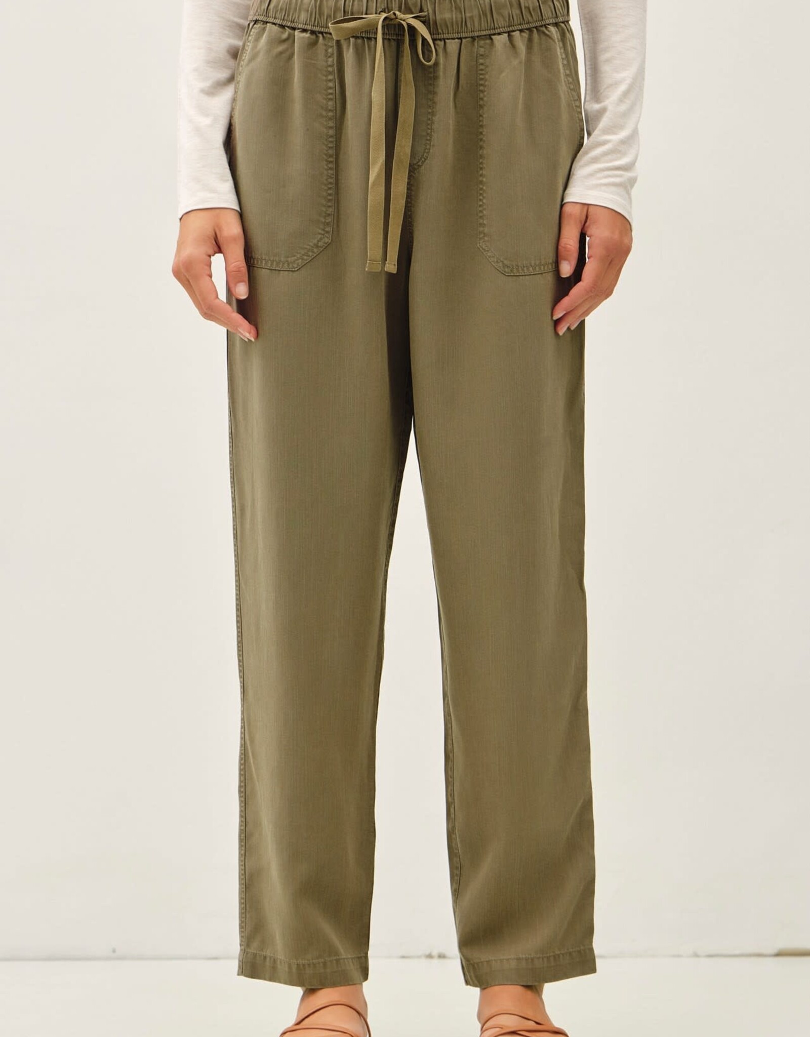 Miss Bliss BC Tencel Tapered Pants- Caper
