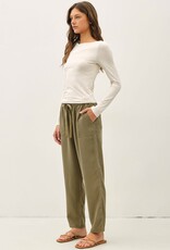 Miss Bliss BC Tencel Tapered Pants- Caper