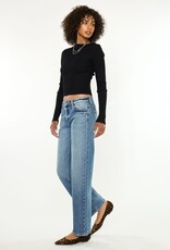 Miss Bliss KanCan Low Rise Baggy Straight-Dark