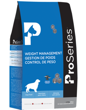 Proseries Proseries chien gestion de poids