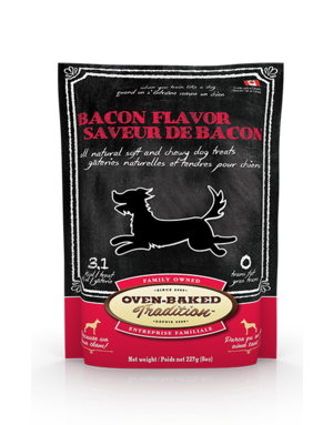Oven-baked OVEN-BAKED TRADITION gâterie à saveur de bacon 227g (10)